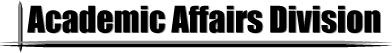 Academic affairs division